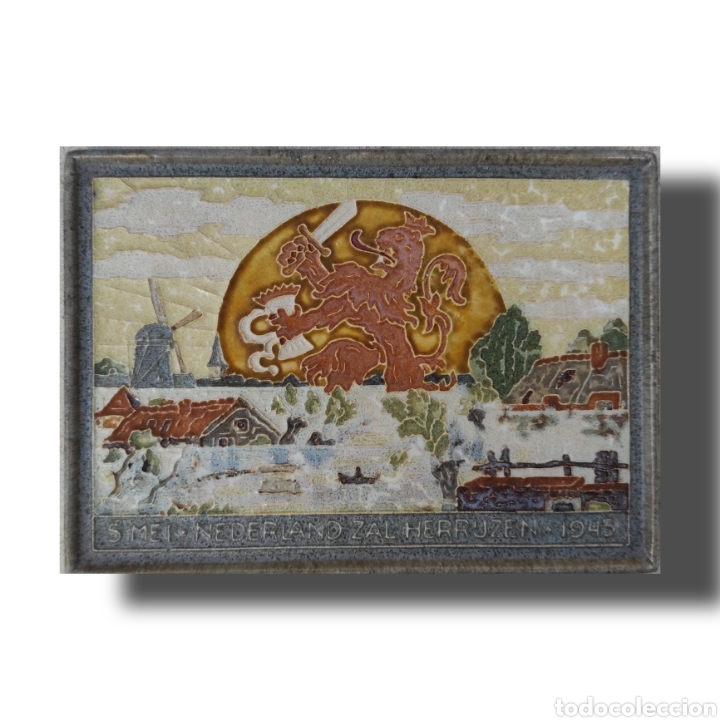 Antig&uuml;edades: Azulejo antiguo Delft - Foto 1