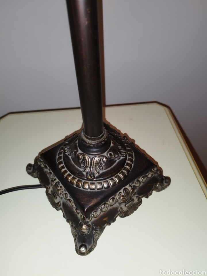 Antig&uuml;edades: Lampara mesa auxiliar - Foto 2