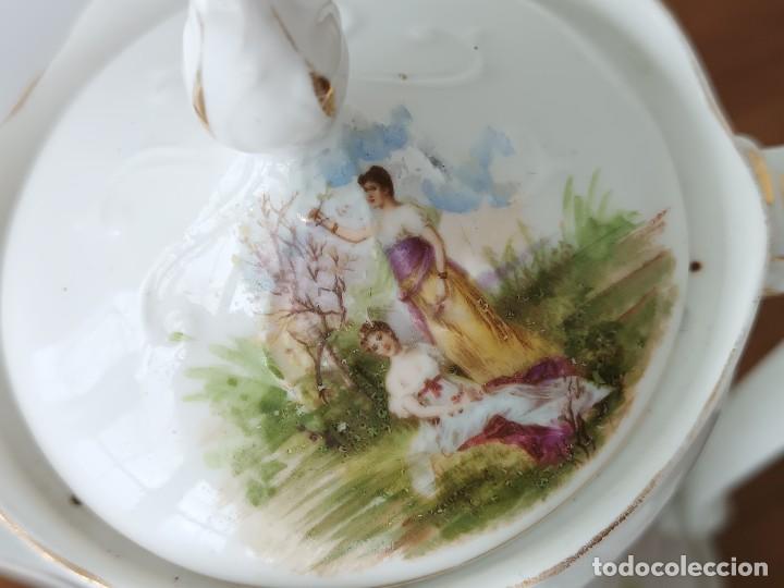 Antig&uuml;edades: Juego caf&eacute; Limoges Art nouveau - Foto 6