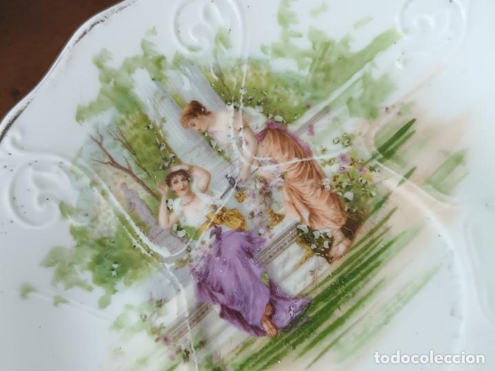 Antig&uuml;edades: Juego caf&eacute; Limoges Art nouveau - Foto 12