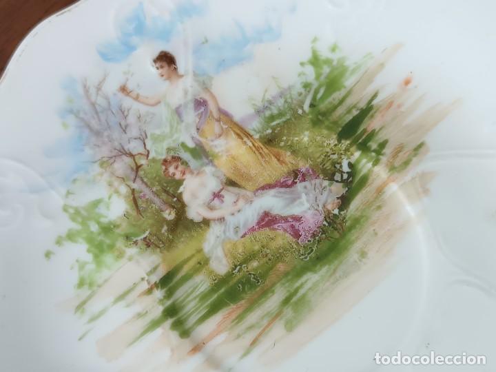 Antig&uuml;edades: Juego caf&eacute; Limoges Art nouveau - Foto 13