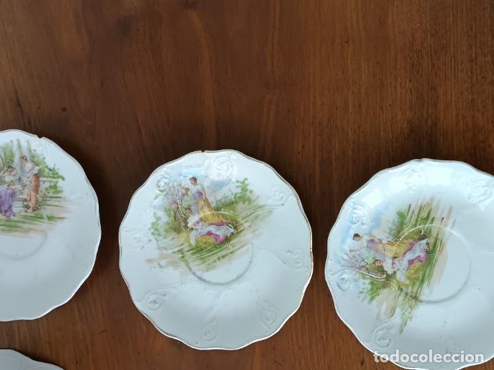 Antig&uuml;edades: Juego caf&eacute; Limoges Art nouveau - Foto 18
