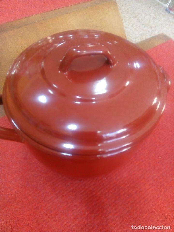 Antig&uuml;edades: OLLA PORCELANA LA ESTRELLA - Foto 1