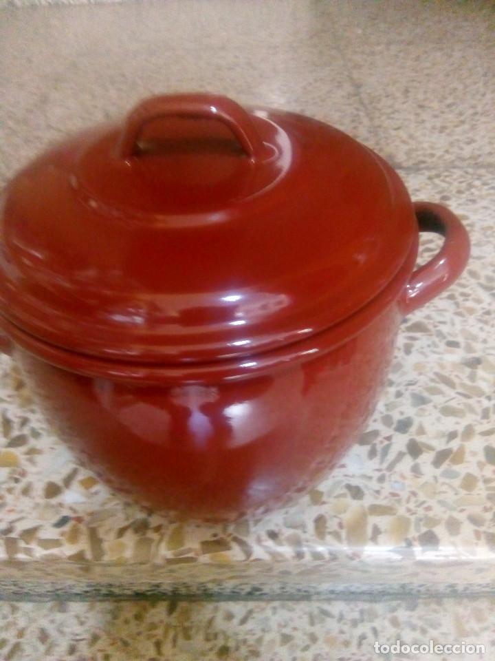 Antig&uuml;edades: OLLA PORCELANA LA ESTRELLA - Foto 2