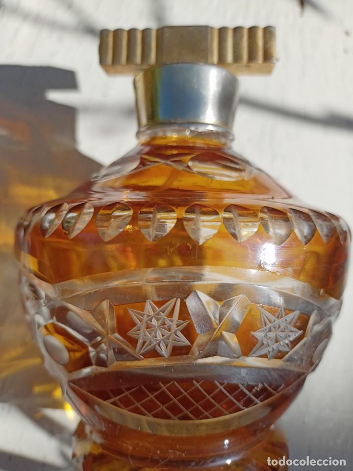 Antig&uuml;edades: Perfumero cristal tallado - Foto 1