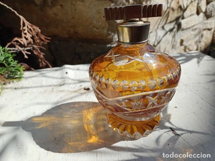 Antig&uuml;edades: Perfumero cristal tallado - Foto 5