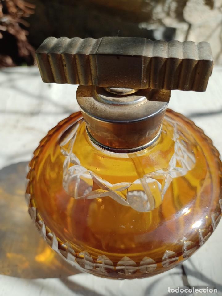 Antig&uuml;edades: Perfumero cristal tallado - Foto 7