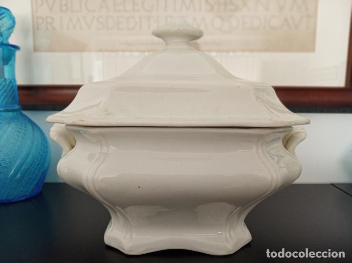 Antig&uuml;edades: ANTIGUA SOPERA DE PORCELANA - Foto 30