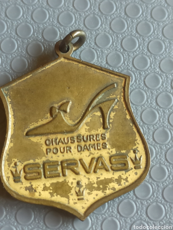 Antig&uuml;edades: Antigua medalla San Crist&oacute;bal en bronce - Foto 6
