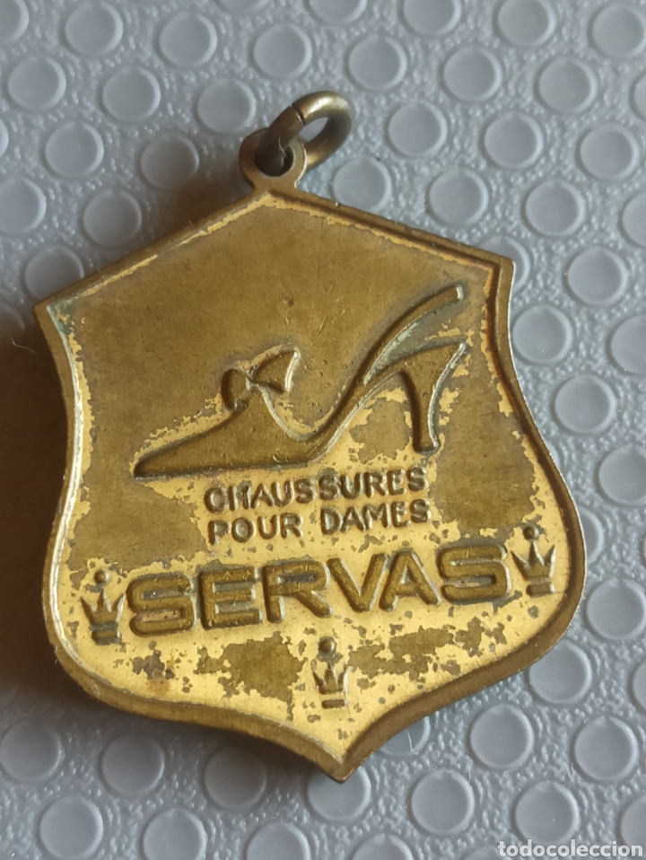 Antig&uuml;edades: Antigua medalla San Crist&oacute;bal en bronce - Foto 7