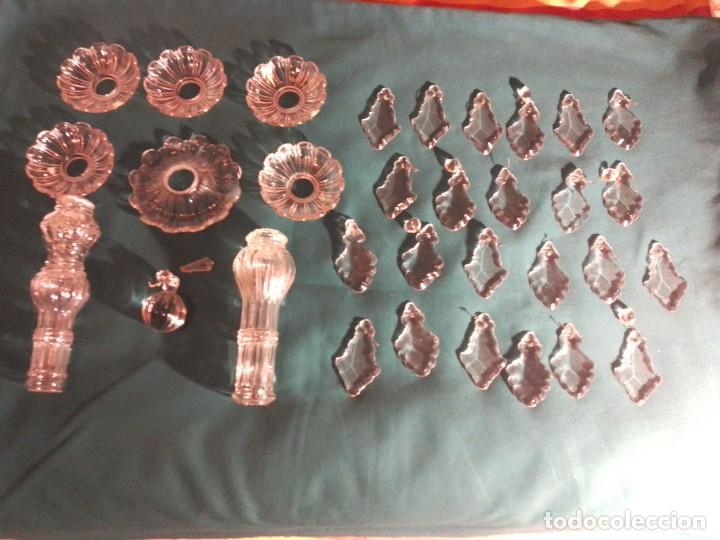 Antig&uuml;edades: Material para restauraci&oacute;n de l&aacute;mparas de cristal - Foto 1