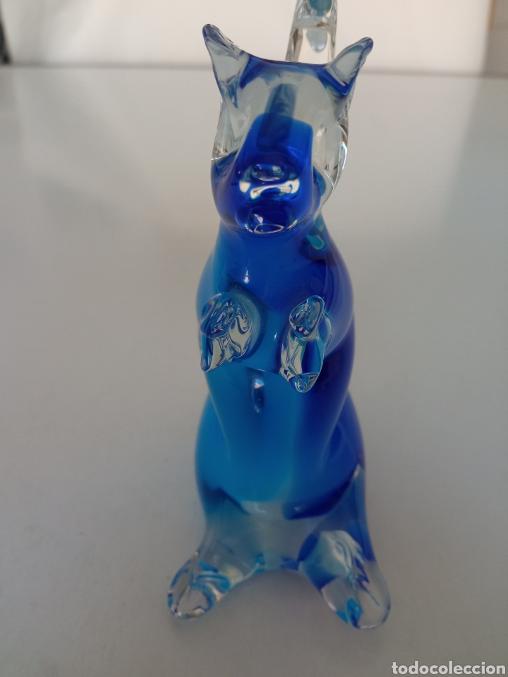 Antig&uuml;edades: Figura de ardilla en cristal macizo de Murano - Foto 2