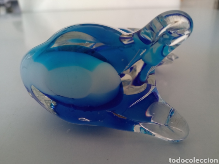 Antig&uuml;edades: Figura de ardilla en cristal macizo de Murano - Foto 4
