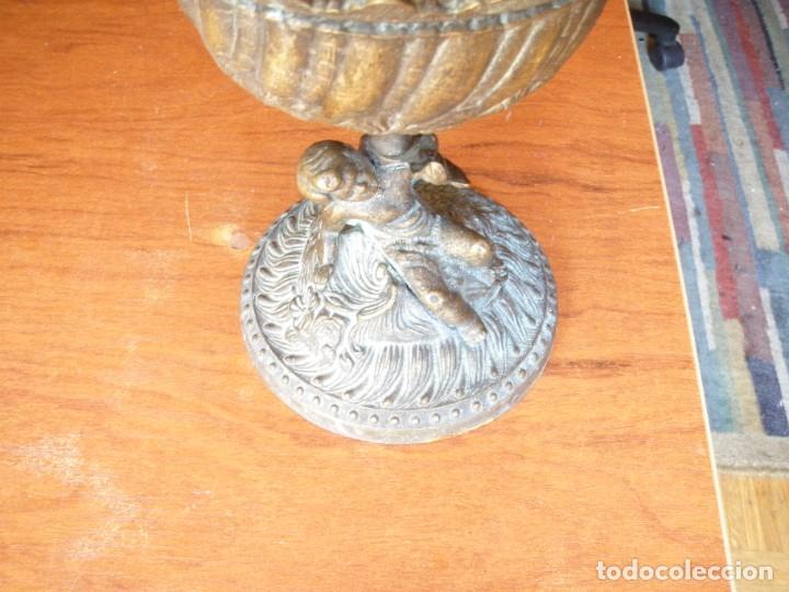 Antig&uuml;edades: PRECIOSO QUINQU&Eacute; GRANDE DE BRONCE - Foto 6