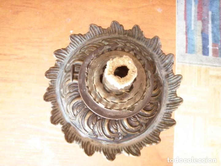 Antig&uuml;edades: PRECIOSO QUINQU&Eacute; GRANDE DE BRONCE - Foto 7