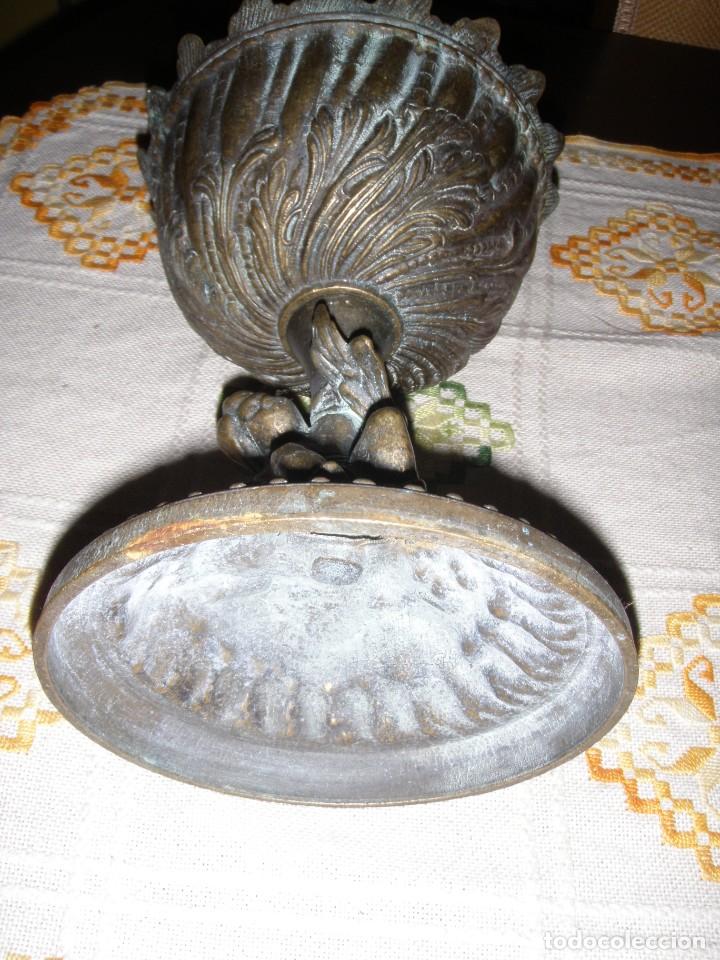 Antig&uuml;edades: PRECIOSO QUINQU&Eacute; GRANDE DE BRONCE - Foto 12
