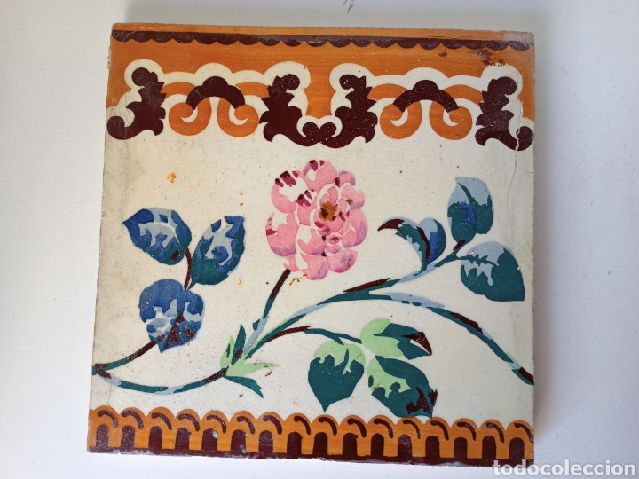 Antig&uuml;edades: Azulejo modernista valenciano - Foto 1