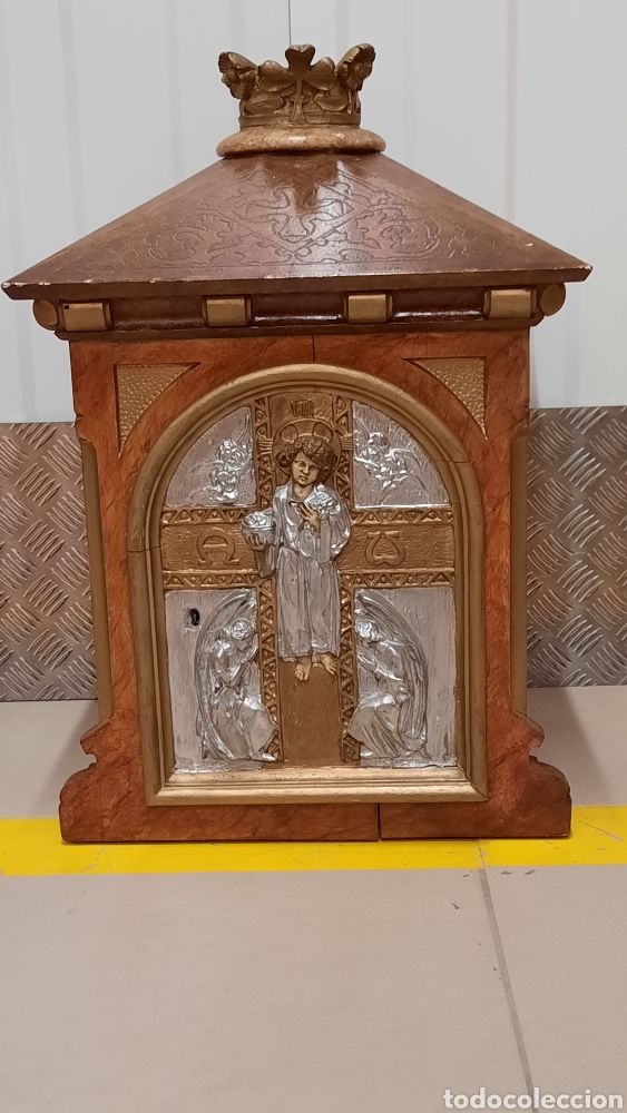 Antig&uuml;edades: Antiguo Sagrario de madera - Foto 1