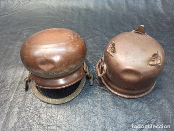 Antig&uuml;edades: Decorativos calderos de cobre. C62 - Foto 7