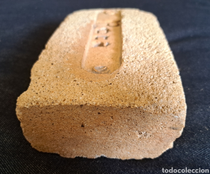 Antig&uuml;edades: Ladrillo refractario - Marca de la f&aacute;brica ROCA - Foto 3