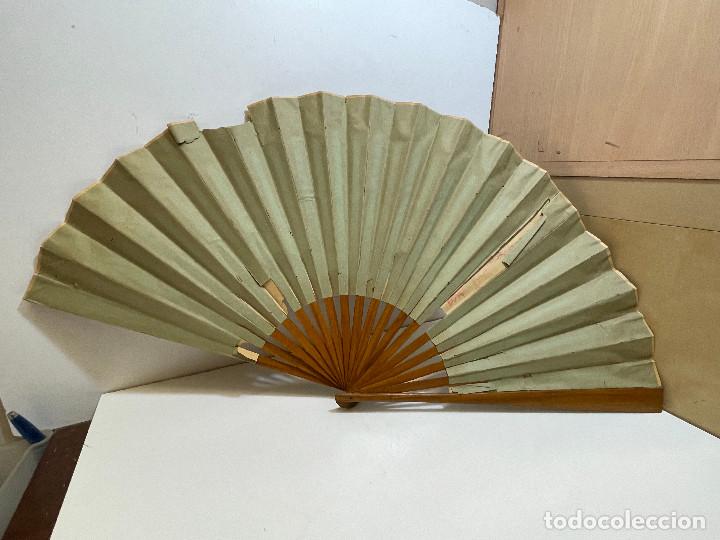 Antig&uuml;edades: GRAN ABANICO 38CM LARGO - Foto 6