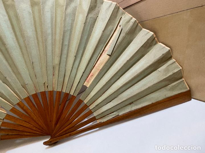 Antig&uuml;edades: GRAN ABANICO 38CM LARGO - Foto 7