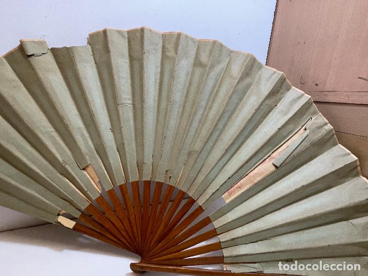Antig&uuml;edades: GRAN ABANICO 38CM LARGO - Foto 8