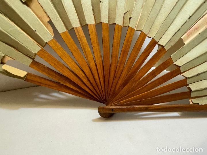 Antig&uuml;edades: GRAN ABANICO 38CM LARGO - Foto 11