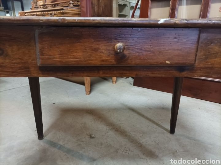 Antig&uuml;edades: Mesa r&uacute;stica en madera de pino - Foto 2