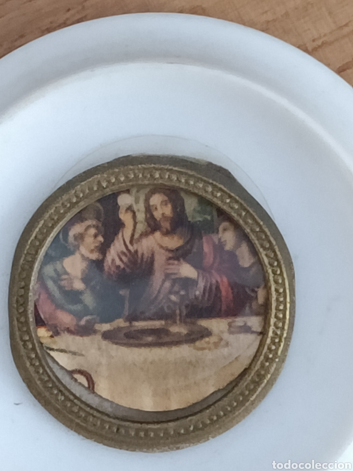 Antig&uuml;edades: Recuerdo religioso. 6 cms. - Foto 3