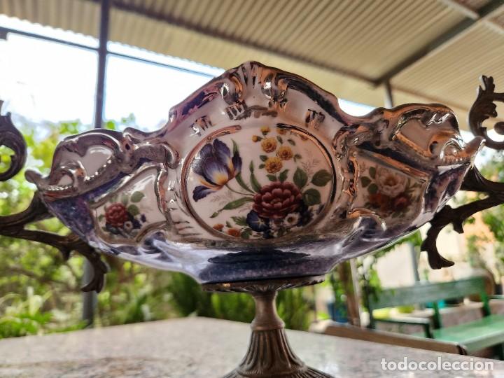 Antig&uuml;edades: Antiguo centro de mesa - Foto 2