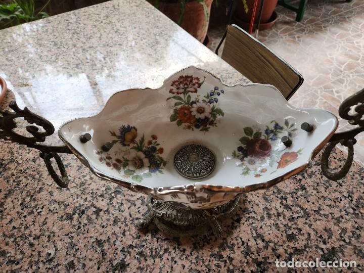 Antig&uuml;edades: Antiguo centro de mesa - Foto 4