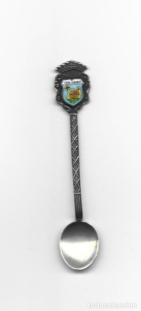 Antig&uuml;edades: CUCHARILLA DE PLATA DE GRAN CANARIA - Foto 1