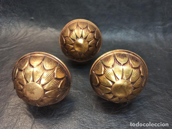 remates barra cortina bronce dorado - Compra venta en todocoleccion