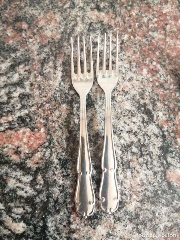 Antig&uuml;edades: tenedor tenedores antiguos a&ntilde;os 70-80 vintage