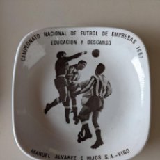 Antigüedades: 1967 CAMPEONATO NACIONAL DE FUTBOL DE EMPRESAS - MANUEL ALVAREZ E HIJOS - EDUCACION Y DESCANSO. Lote 358400630
