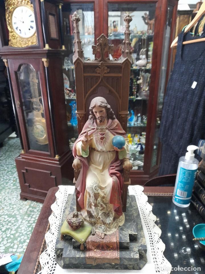 Antig&uuml;edades: Cristo Rey entronizado Olot - Foto 1