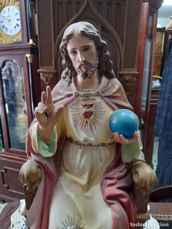 Antig&uuml;edades: Cristo Rey entronizado Olot - Foto 2