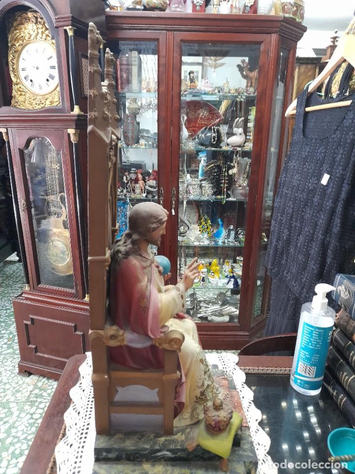 Antig&uuml;edades: Cristo Rey entronizado Olot - Foto 3