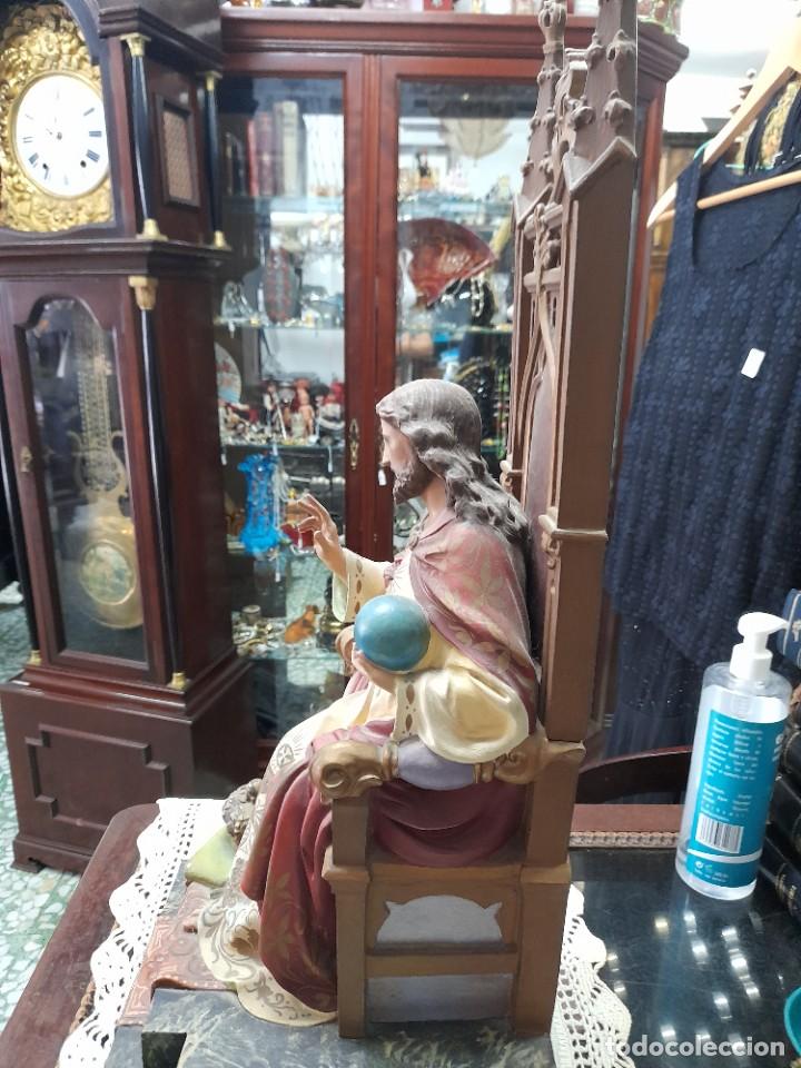 Antig&uuml;edades: Cristo Rey entronizado Olot - Foto 4