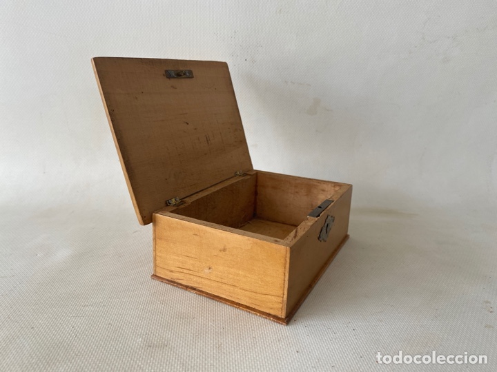 Antig&uuml;edades: Caja joyero madera - Foto 4