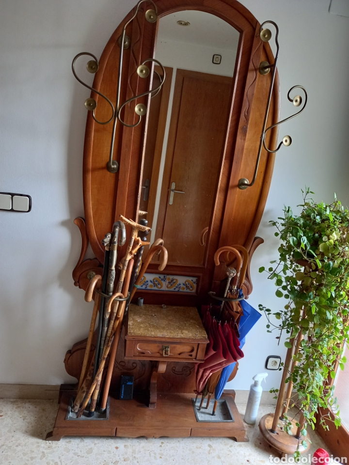 Antig&uuml;edades: Mueble recibidor modernista - Foto 8