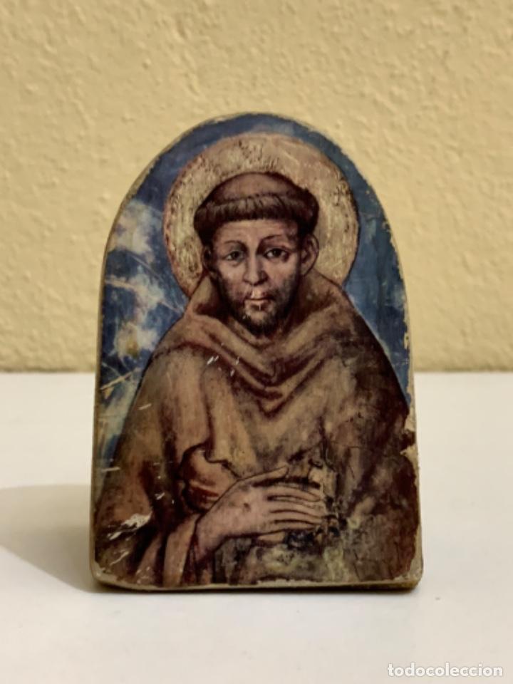 Antig&uuml;edades: ANTIGUO OBJETO RELIGIOSO DE MADERA - Foto 1
