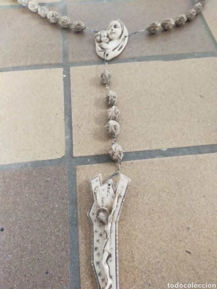 Antig&uuml;edades: Rosario de resina - Foto 4