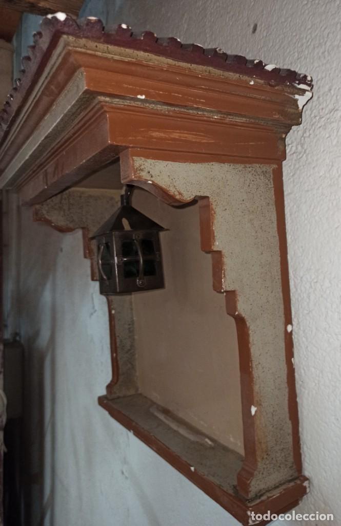 Antig&uuml;edades: Gran capilla de colgar con farol. - Foto 3