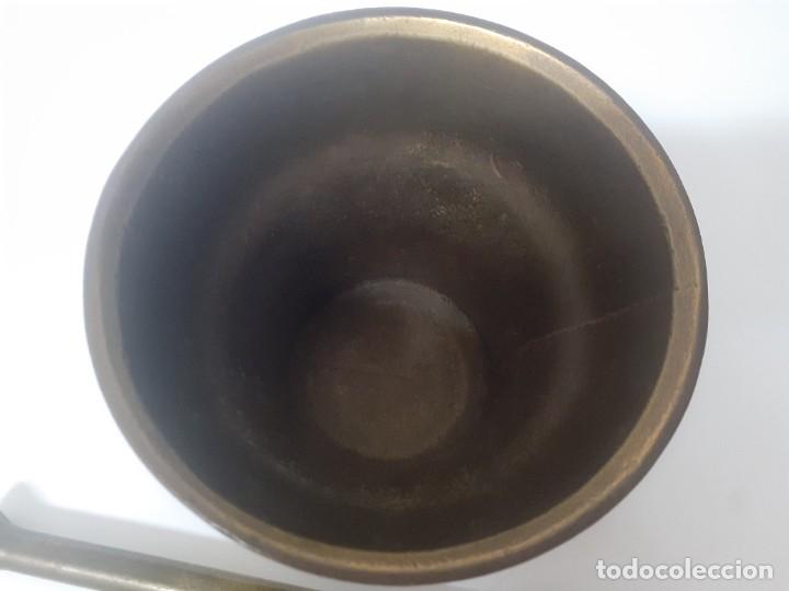 Antig&uuml;edades: Almirez marcado 1607 - Foto 8