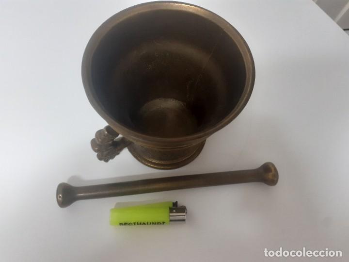 Antig&uuml;edades: Almirez marcado 1607 - Foto 7