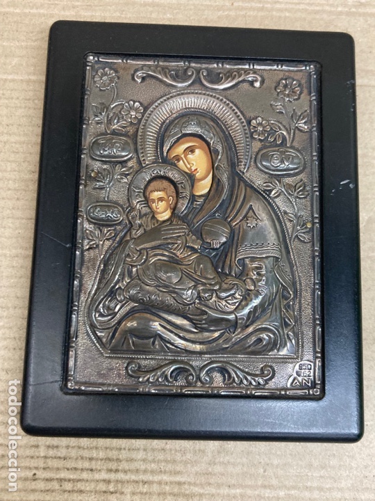 Antig&uuml;edades: Cuando religioso con estampado relieve - Foto 1