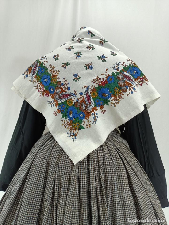 Antig&uuml;edades: Indiana, pa&ntilde;uelo de algod&oacute;n estampado en azul - Foto 24