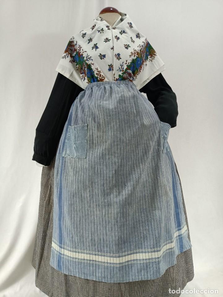 Antig&uuml;edades: Indiana, pa&ntilde;uelo de algod&oacute;n estampado en azul - Foto 25